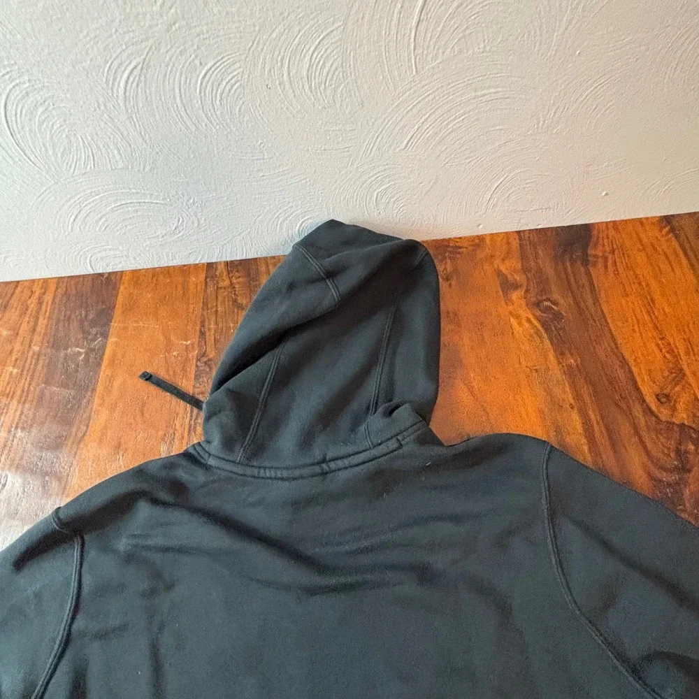 Nike Coach Prime Deion‎ Sanders Hoodie Mens Medium Black Tan Pullover Fleece